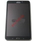 Original set LCD Samsung SM-T335 Galaxy Tab 4 8.0 LTE Black front cover with touch screen and display 