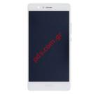   (OEM) Huawei P9 Lite White    Front cover with Touch screen digitizer and Display.