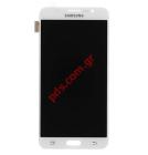    LCD White Samsung J710F Galaxy J7 (2016) LCD+Touch Digitizer    ()
