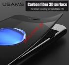   tempered USAMS 3D Black iPhone 7 PLUS (5.5) A1661, A1784, A1785 Glass Premium 0,3mm   