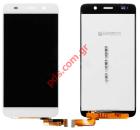   LCD (OEM) Huawei Y6 Honor (4A in China) White    (with Frame front cover touch screen digitizer)