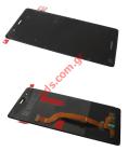   (OEM) NO/FRAME Huawei P9 5.2 inch Black (Titanium Grey)    Touch screen with digitizer and Display 