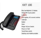 Desktop telephone Maxcom KXT100 Black ID Caller