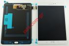 Original set LCD White Samsung Sm-T710 Galaxy Tab S2 8.0 WiFi with touch screen and LCD display