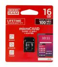   MicroSD GOODRAM UHS 16GB Class 10 100MBs (BLISTER)