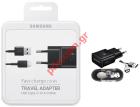     EP-TA20EBE + ECB-DU4EBE Type-C Samsung  USB Black (EU Blister)