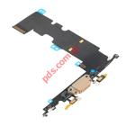  Flex Cable (OEM) Gold iPhone 8 Plus Charging port   