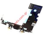  Flex Cable (OEM) Black iPhone 8 (4.7) A1863 Charging port    Black