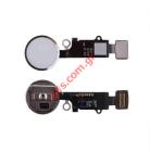   Home (OEM) iPhone 8 White    flex cable Button switch.