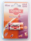 Rechargable battery Fujitron AAA Nimh 1000mah China (1 PCS) BLISTER 2 PCS