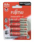   Fujitsu LR06 AA UNI Pack 4P (1.5V - Type AA / LR06 Pack of 4 pcs)