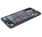    Huawei Ascend P20 Pro (CLT-L29) Black    (Frame Display + Touch screen digitizer panel & battery) Original Service Pack BOX