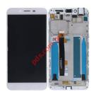    LCD White Asus ZenFone 3 Max ZC553KL With Frame Display with Touch screen digitizer      