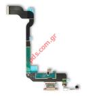   Gold iPhone XS 5.8 inch A1920 Flex Cable Charge Connector    