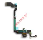   Black iPhone XS 5.8 inch A1920 Flex Cable Charge Lightning Connector    