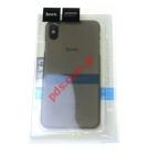 Case iPhone XS Max TPU HOCO Gell in Grey color (blister)
