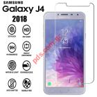 Tempered protective glass film Samsung Galaxy J4 Plus (2018) 0,3mm.
