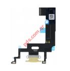    iPhone XR Gold Flex cable charge    
