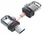 Sandisk USB ULTRA Dual Drive M3.0 64GB MICRO USB/USB 3.0 SDDD3-064G-G46 Microusb flash stick 