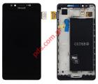Complete set (OEM) LCD Microsoft Lumia 950 (RM-1104), Lumia 950 Dual SIM (RM-1118) Touch screen Digitizer with LCD display.