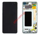    LCD Samsung G975F Galaxy S10+ Prism Green (Complete Frame Display touch screen with digitizer)   