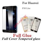   Huawei P10 Lite Full Glue Black Glass tempered.