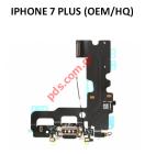 Flex cable (OEM/HQ) iPhone 7 Plus (5.5) Black Charge system connector system