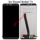   (OEM) Black Xiaomi Redmi 7A (Front Cover with Display + Touch Unit screen digitizer)   