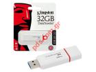   Kingston 32GB DTG4 USB 3.0 White Blister