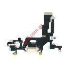 Flex cable OEM charge iPhone 11 (A2221) White Dock connector