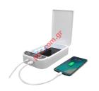 Αποστειρωτής υπεριώδους ακτινοβολίας UV-C T22 phone Sterilizer Anti Virus με λάμπες LED και δυνατότητα φόρτισης του κινητού Box