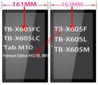 Set LCD (OEM) Lenovo Tab M10 (TB-X605FC) 10.1 inch Black Display touch screen digitizer *161 CM)