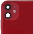 Original back cover Apple iPhone 11 A2221 (PULLED) Red 6.1inch middle back battery cover frame some parts NO BATTERY