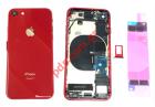   (OEM) Black iPhone 8 A1864 W/PARTS Red     