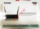 Wireless Router D-Link DWR-116 N300 WiFi GSM 3/4G LTE Multi-WAN ETHERNET LAN 2 antenna