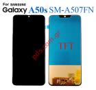   OEM LCD Samsung Galaxy A50s (2019) OLED SM-A507F Black    (Touch screen with digitizer) NO FRAME / NO ORIGINAL