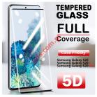   Full Glue 5D Samsung GALAXY S20+ PLUS G985 Tempered Glass Black