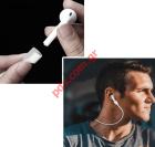 Silicon Neck Strap Apple AirPods AhaStyle PT74 Magnetic White 
