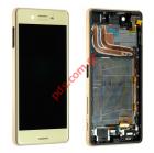    LCD Sony Xperia X Performance F8131 Lime Green Gold Yellow w/frame     
