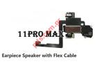  Flex cable iPhone 11 PRO MAX (A2218) OEM Ear speaker  & proximity sensor 