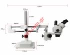 Stereoscopic microscope KAISI 37045A (STL2) Magnification 3,5 ~ 180 Box