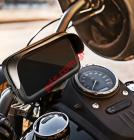 Motorcycles holder Case MR-007SB Sun protect waterproof on mirror 7,0inch Black box
