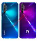   OEM Huawei Nova 5T (YAL-L21) Purple     Front Cover + Display + Touch Unit (WITH FRAME) NO BATTERY