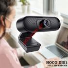  USB Webcam Hoco DI01 HD 1080P Black . 