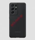   Samsung G998 Galaxy S21 Ultra (EF-PG998TBE) Silicone Cover Black Blister