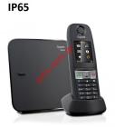 Cordless phone Gigaset E630A Water resistance IP65 with answering machine Black Box