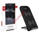    Qi MX SIGMA 10W Black NFC Wireless Fast Charger Box
