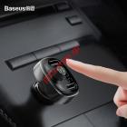Bluetooth Car kit Baseus S-09 Car kit FM 12/24V 3.4A Black        Box 