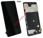    LCD Samsung A515F Galaxy A51 (2019) Touch screen with digitizer frame    (CHINA OEM OLED W/FRAME) 