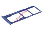   Samsung A305F, A505F, A705F Blue SIM card tray  